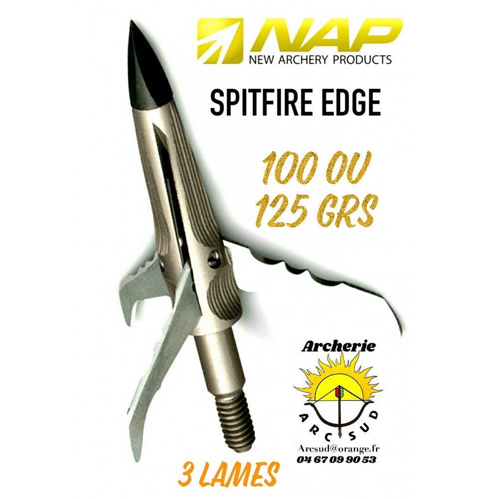 Nap lame spitfire edge (pack de 3)