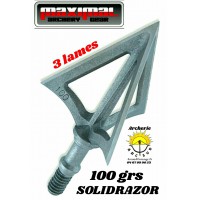 Maximal lame solidrazor (pack de 3)