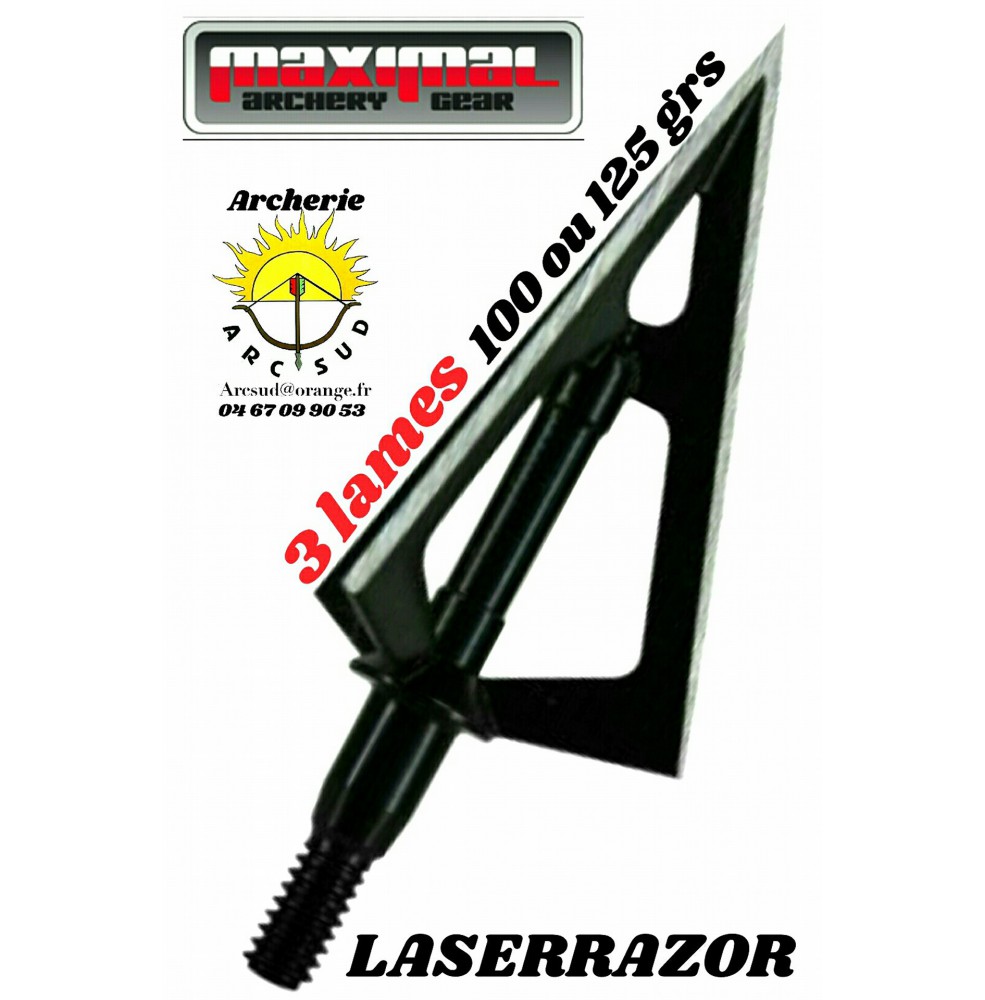 Maximal lame lazerrazor (pack de 3)