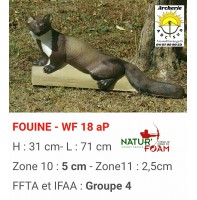 Natur foam bête 3D fouine wf18ap