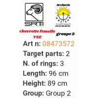 Srt bêtes 3D chevrette femelle vse