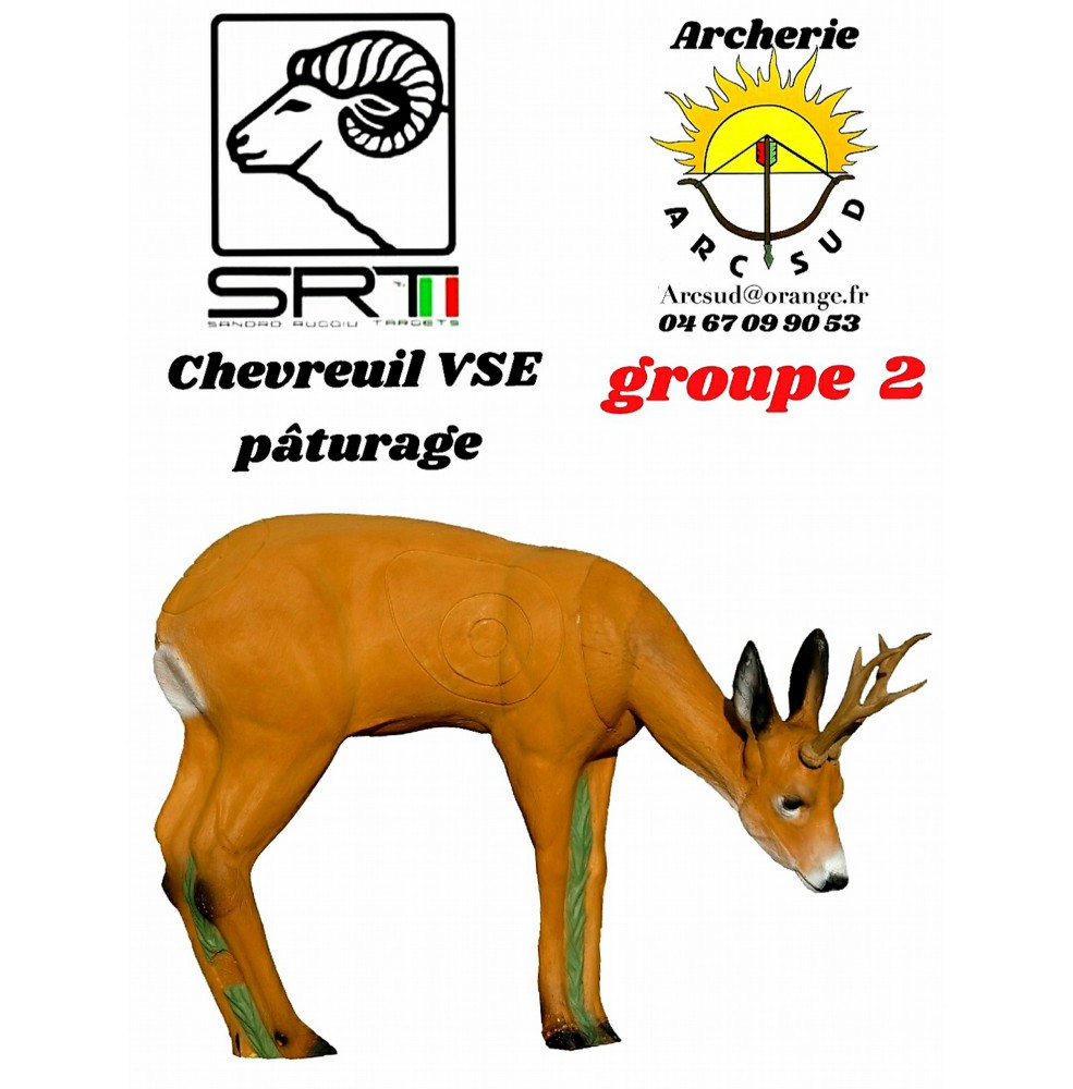 Srt bêtes 3D chevreuil vse pâturage