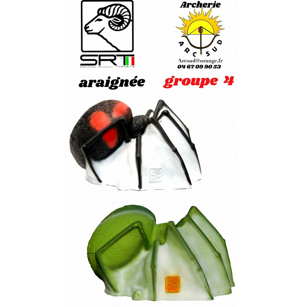 Srt bêtes 3d araignée