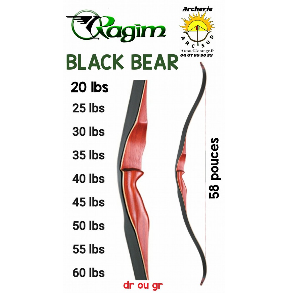 Ragim arc chasse Black bear