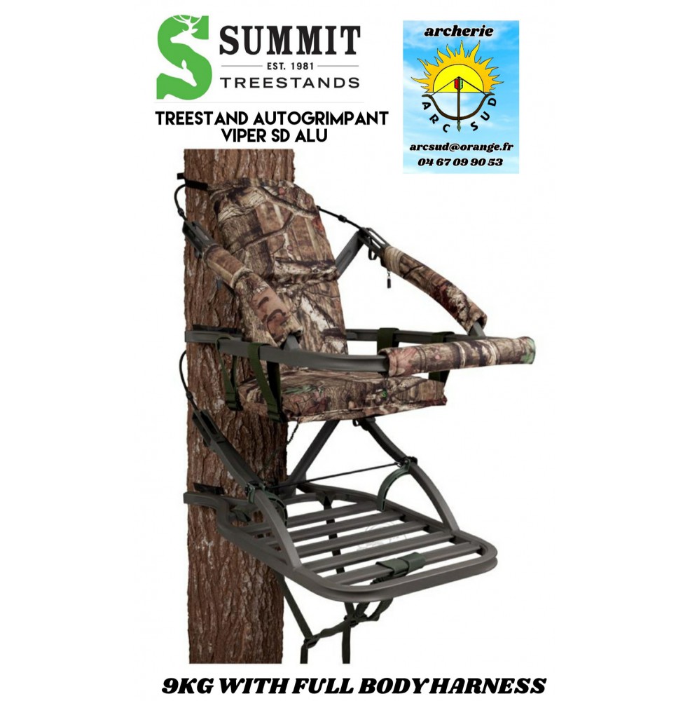 Summit treestand autogrimpant viper sd alu ref A024749