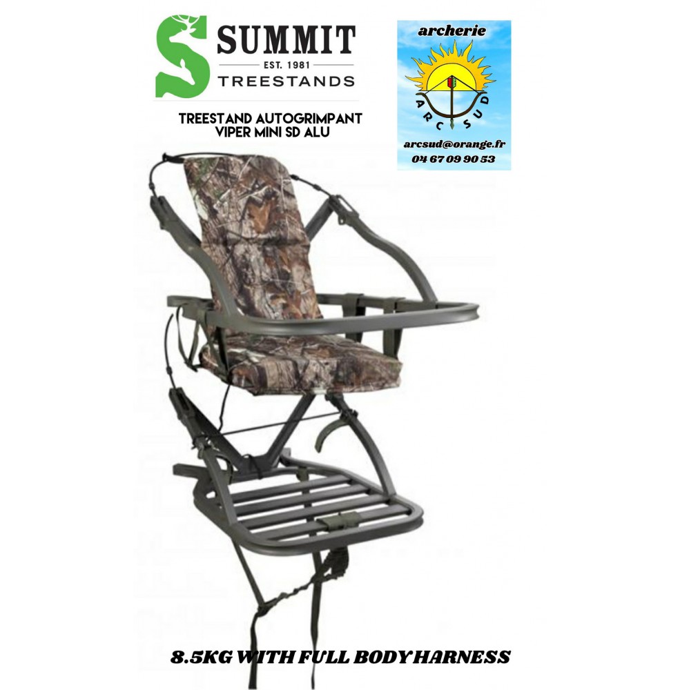 Summit treestand autogrimpant viper mini sd alu ref A024749