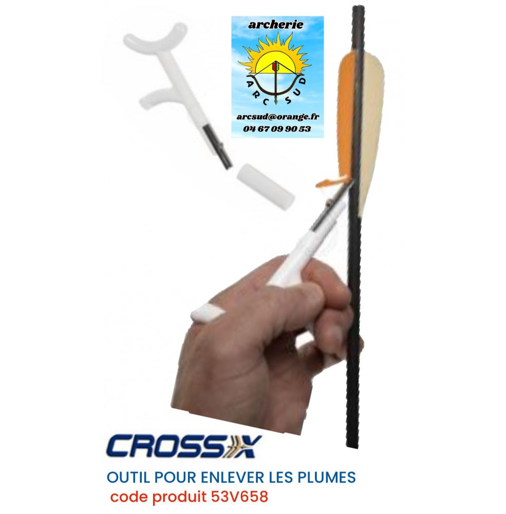 Cross x outil à enlever les plumes ref 53v658