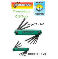 Bondhus trousseau clé torx...