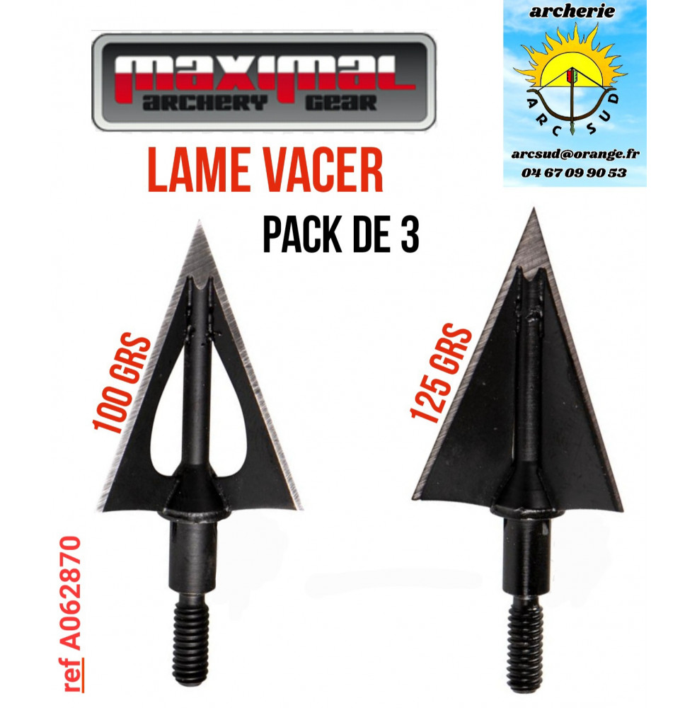 Maximal lame vacer (pack de 3) ref a062870