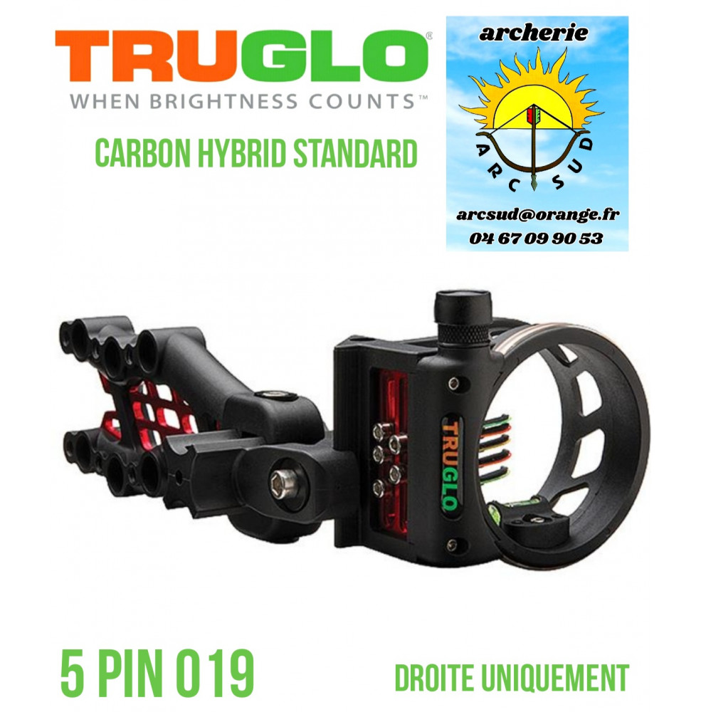 Truglo viseur de chasse carbon hybrid std ref A026796