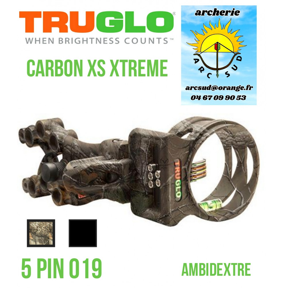 Truglo viseur de chasse carbon xs xtreme ref  A026788