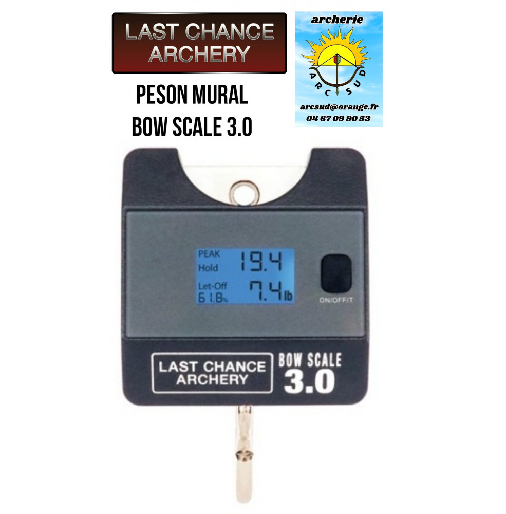 Last chance peson mural bow scale 3.0 ref A070116