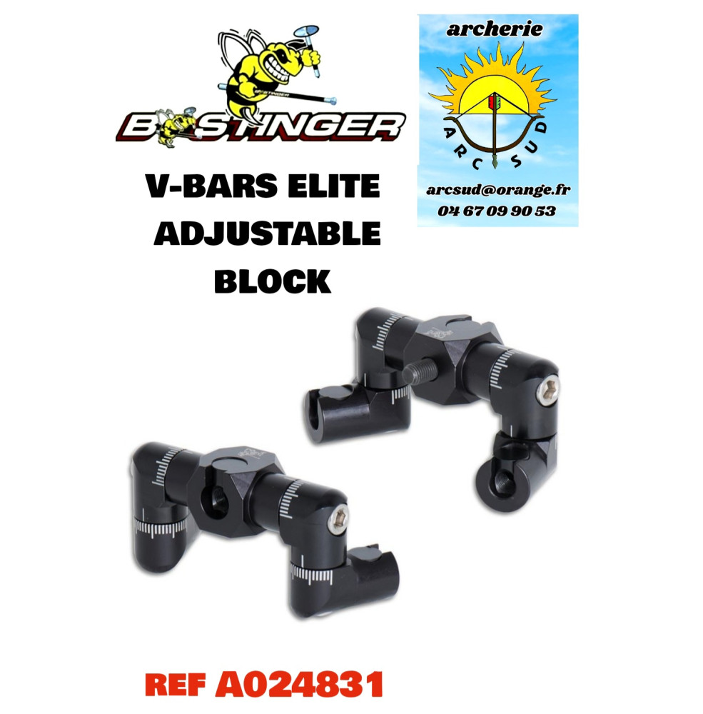 b stinger vbar elite adjustable block (court) ref a024831