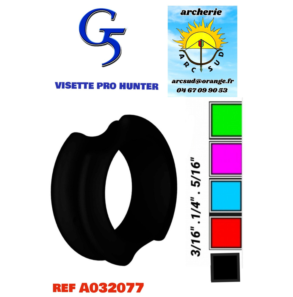 g5 visette méta pro hunter ref A032077