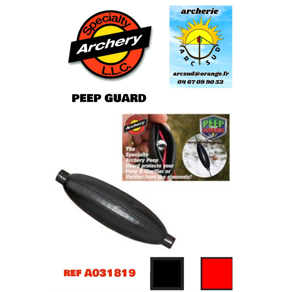 Spécialty archery peep guard ref A031819