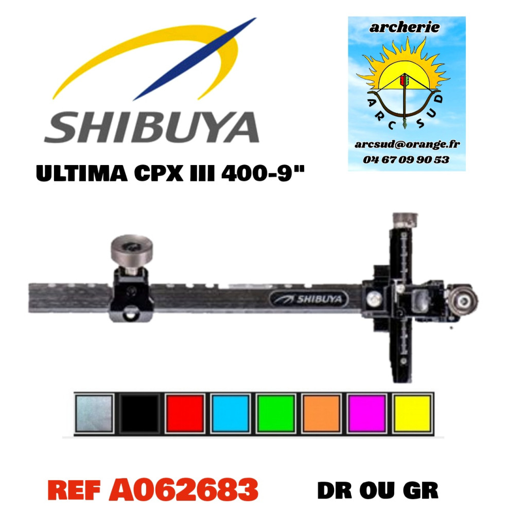 shibuya viseur ultima cpx III 400 ext 9 ref A062683