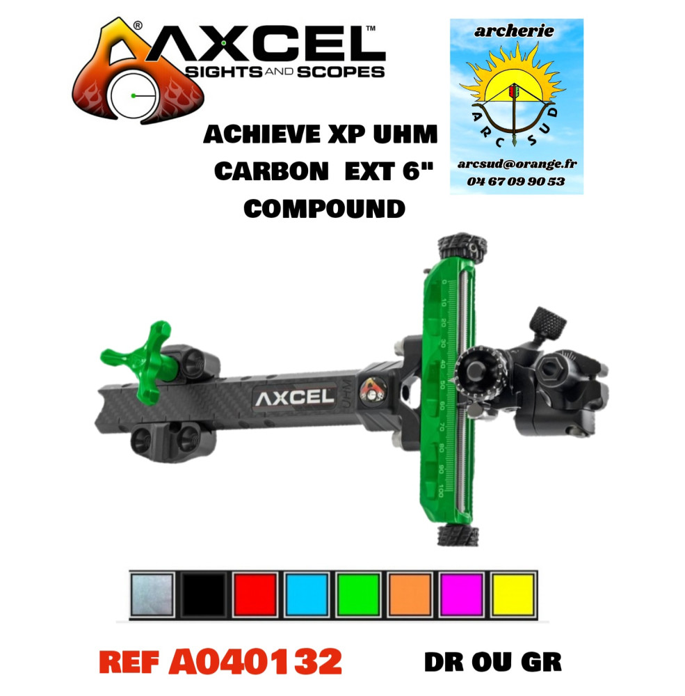 axcel viseur achieve xp uhm ext 6 compound ref a040132