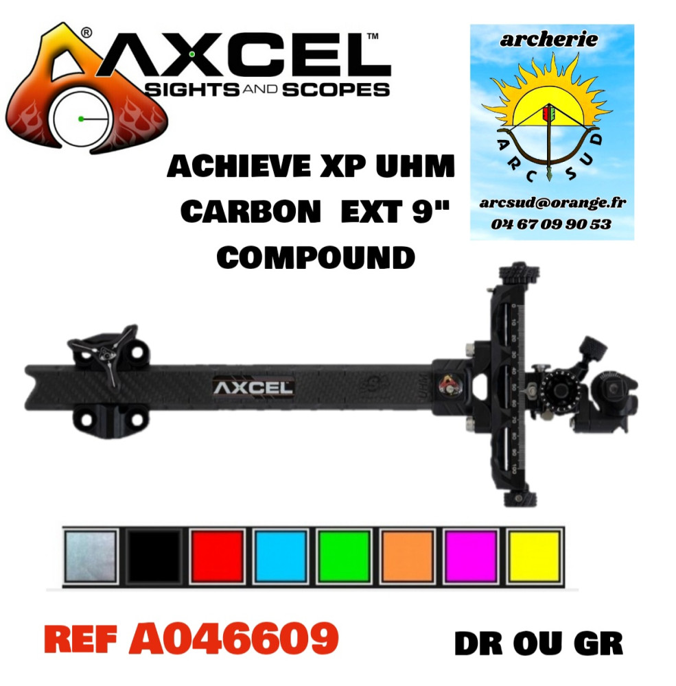 axcel viseur achieve xp uhm ext 9 compound ref a046609