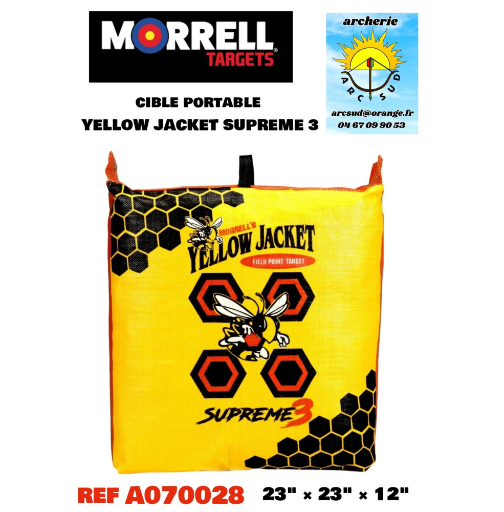 Morrell cible portable yellow jacket suprême 3 ref a070028