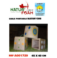 nature foam cible portable...