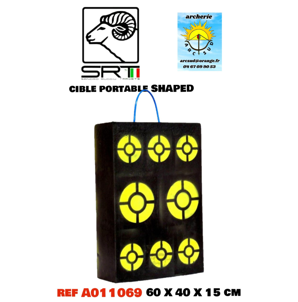 Srt cible portable shaped ref A011069