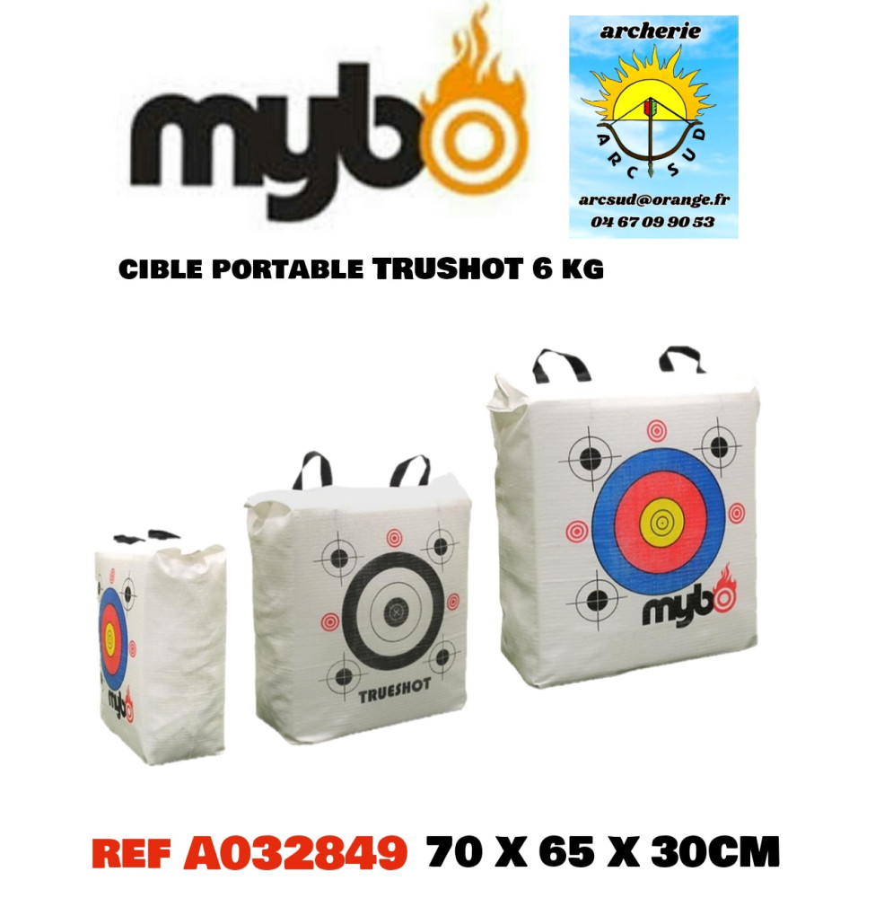 mybo cible portable  trushot 6 kg ref a032849