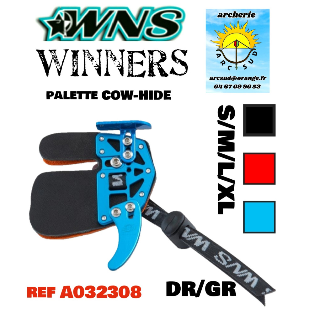 Winners palette cow hide ref A032308