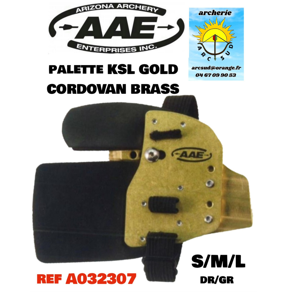 aae palette ksl gold cordovan brass ref A032307