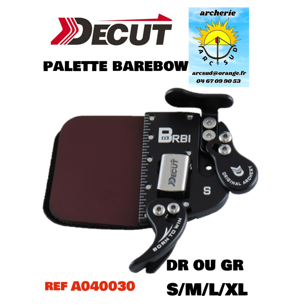 Decut palette bare bow ref A040030