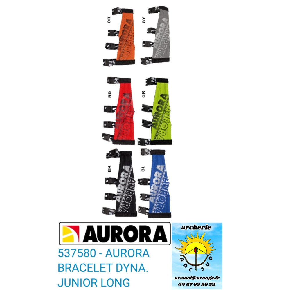 Aurora protège bras dynamic junior long ref 537580