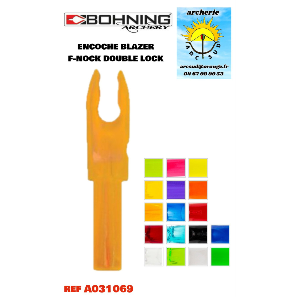 Bohning encoche f-nock double click ref A031069