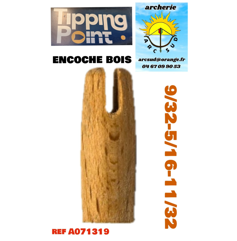 tipping encoche bois (par 12) ref a071319