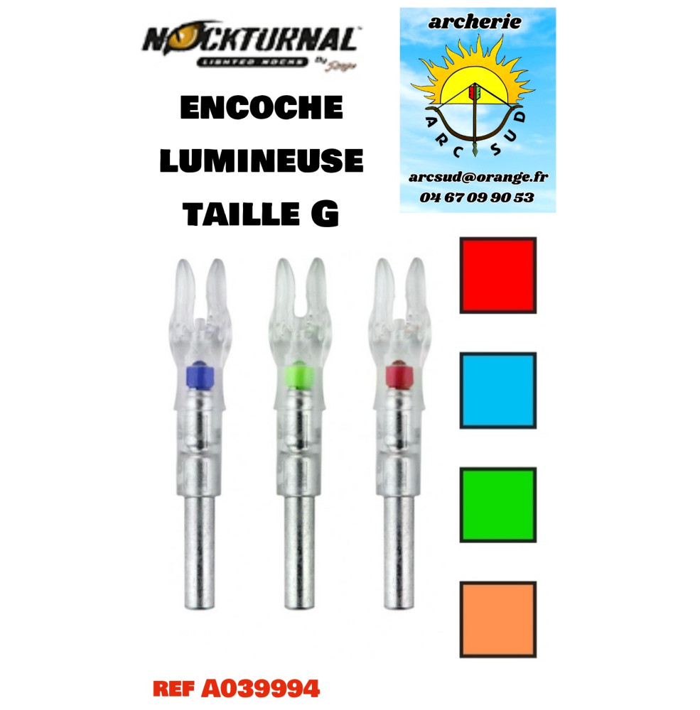 nockturnal encoche lunimeuse taille G (pack de 3) ref a039994