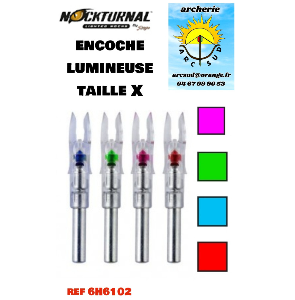 nockturnal encoche lunimeuse x (pack de 3) ref 6H6102