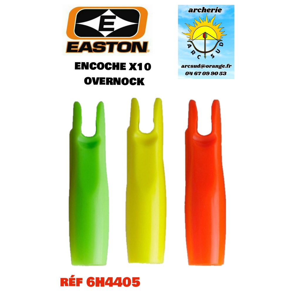 easton encoche overnock x10 (pack de 12) ref 6h4405