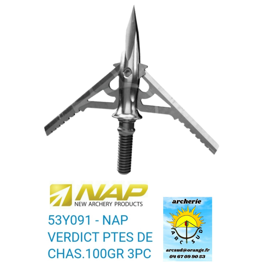 Nap lame verdict (pack de 3) ref 53y091