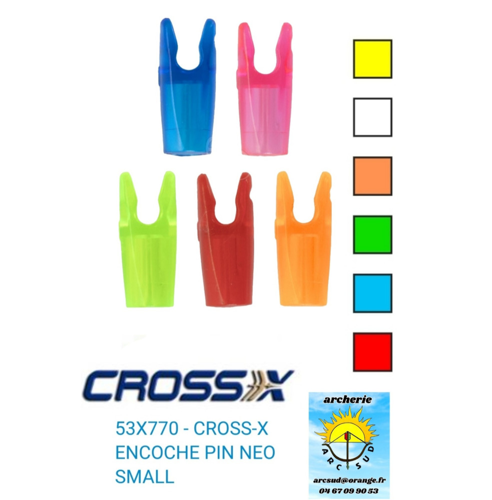 cross x encoche pin neo small (par 12) ref 53x770