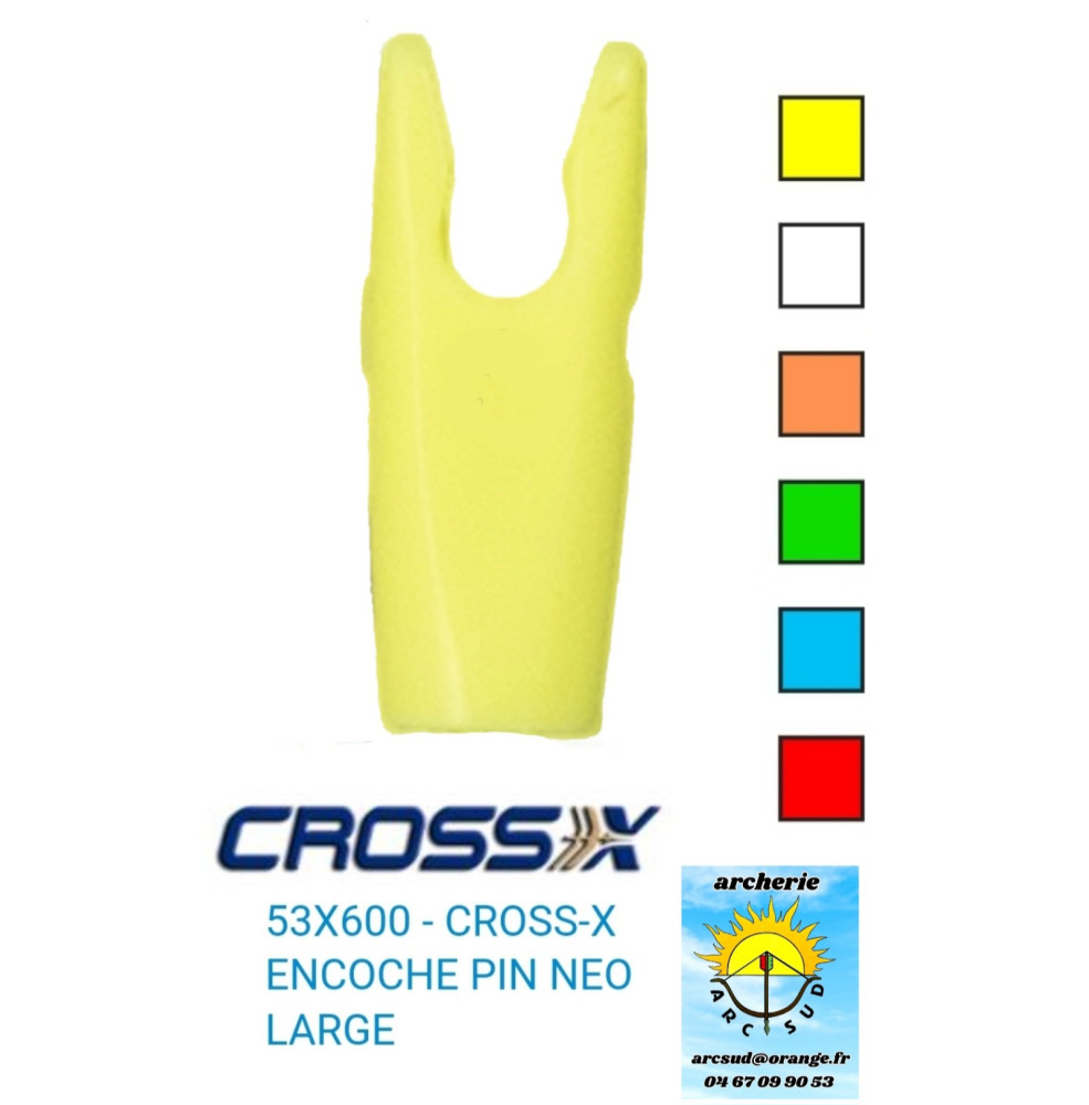 cross x encoche pin neo large (par 12) ref 53x600