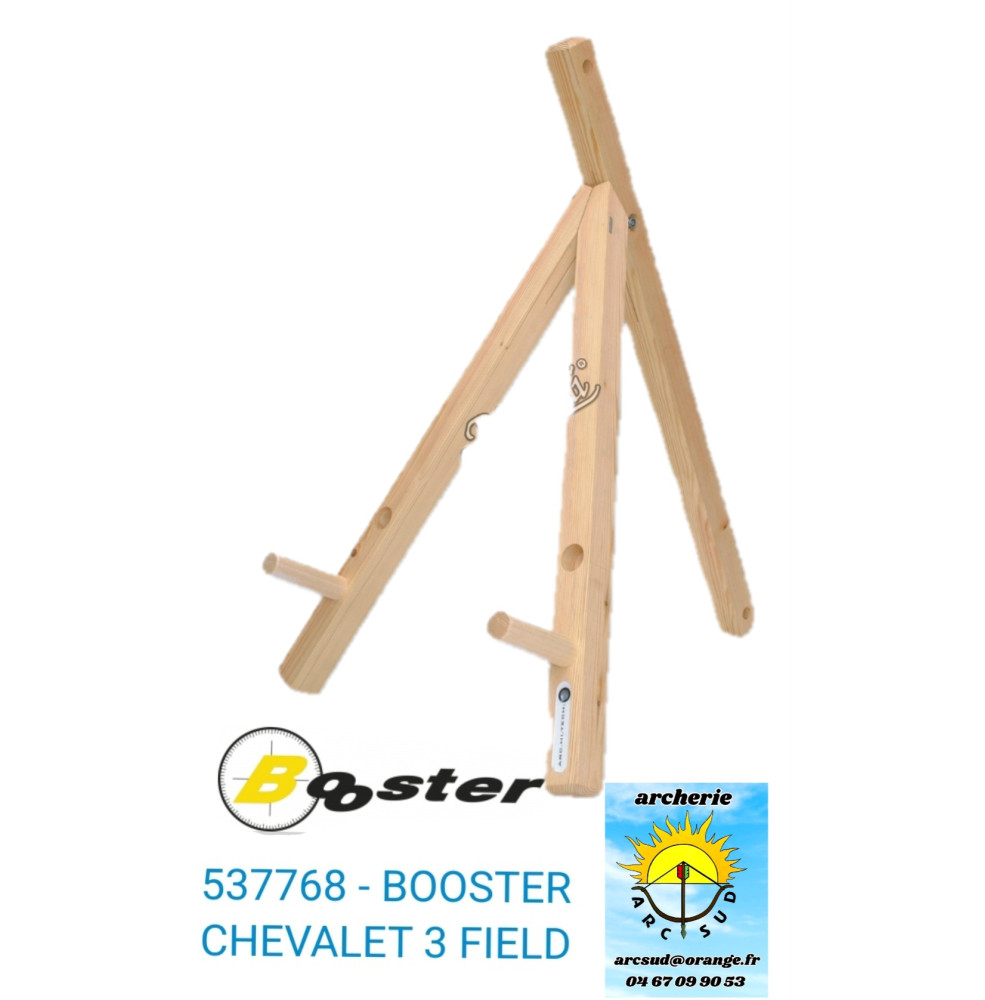 Booster chevalet bois 3 pieds field ref  537768