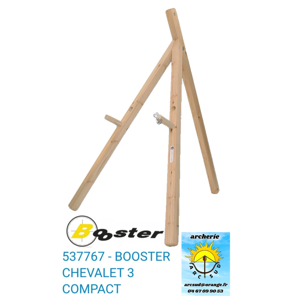 Booster chevalet bois 3 pieds compact ref 537767