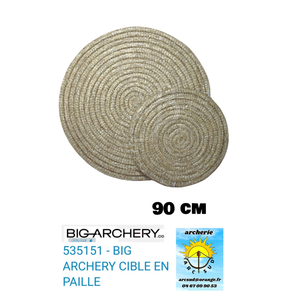 Big archery paillon rond 90 cm ref 535151