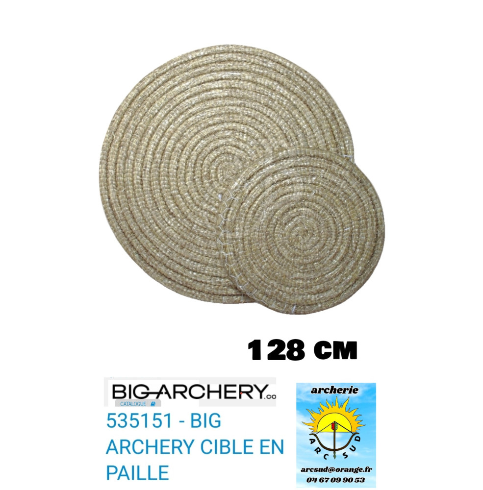 Big archery paillon rond 128 cm ref 535151