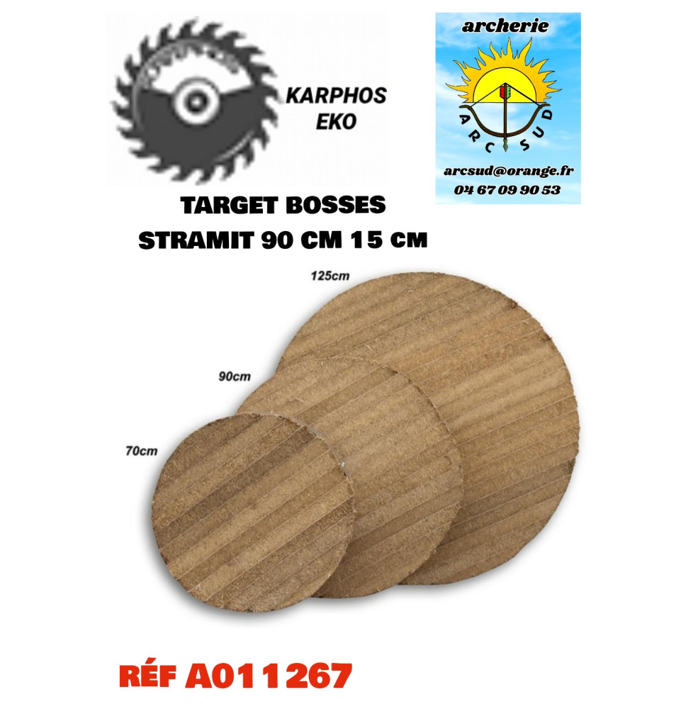 Karphos eko target bosses stramit 90 cm ref a011267