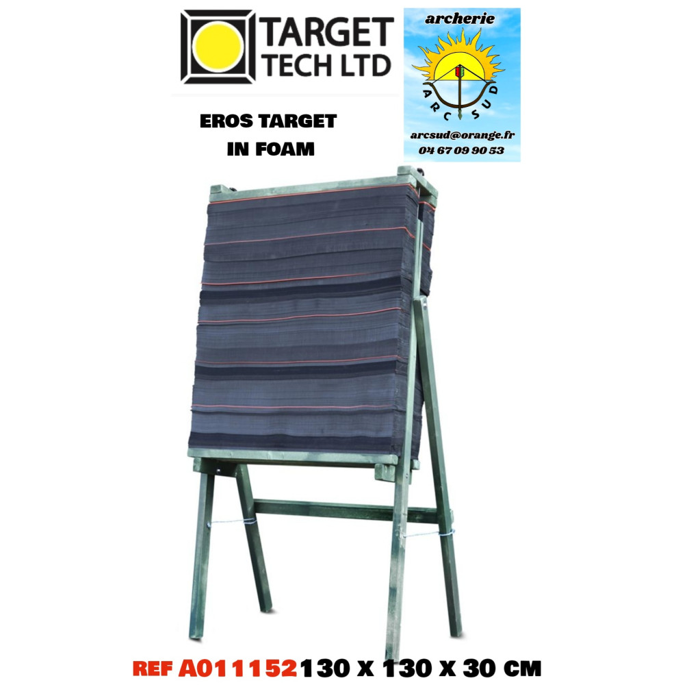 Target tech eros 130 x 130 x 30 cm avec chevalet ref a011152