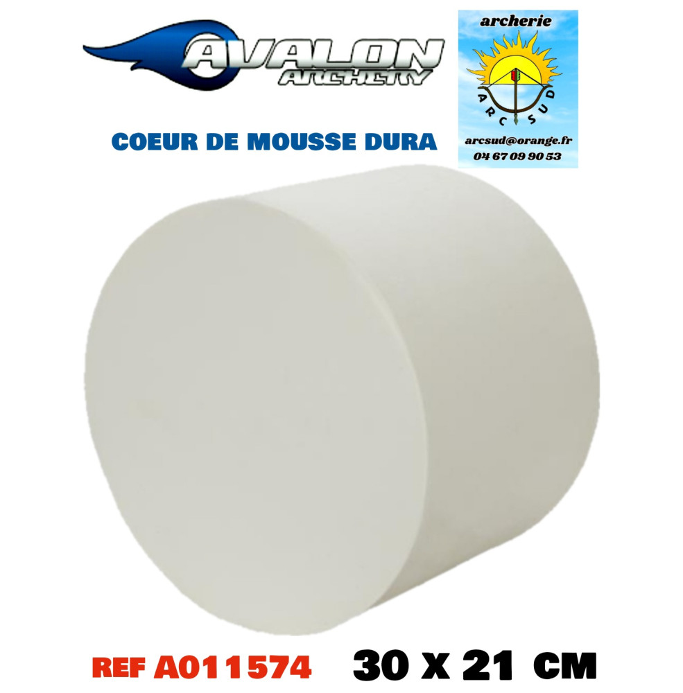 Avalon centre 30 x 21 cm dura foam blanc ref a011574