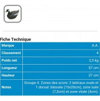 AA cible 3d oie canadienne 53B103