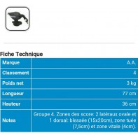 AA cible 3d Oie buvant 53B104